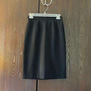 PS Illustrations black straight skirt. Size 6.